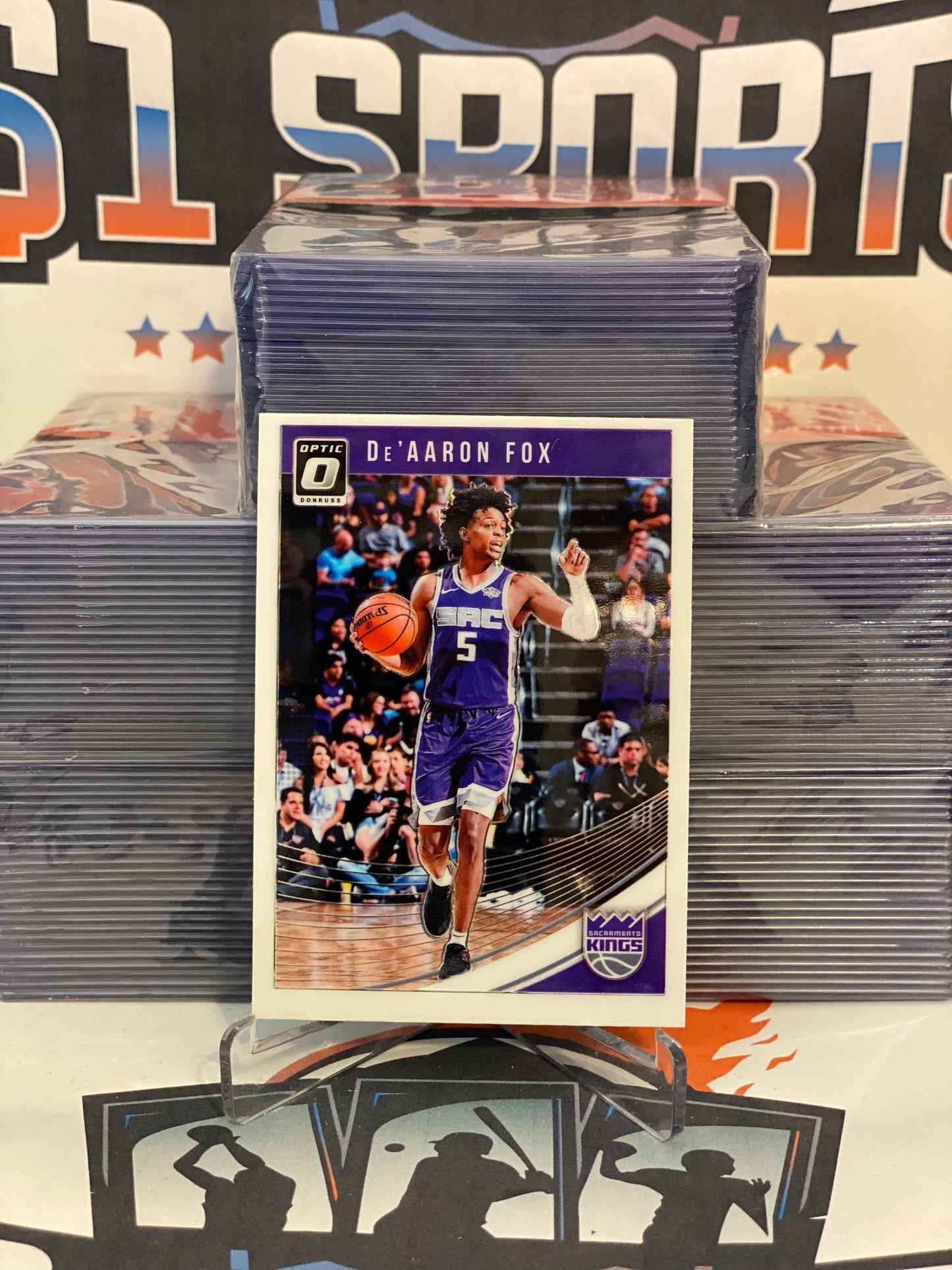 2018 Donruss Optic De'Aaron Fox #51