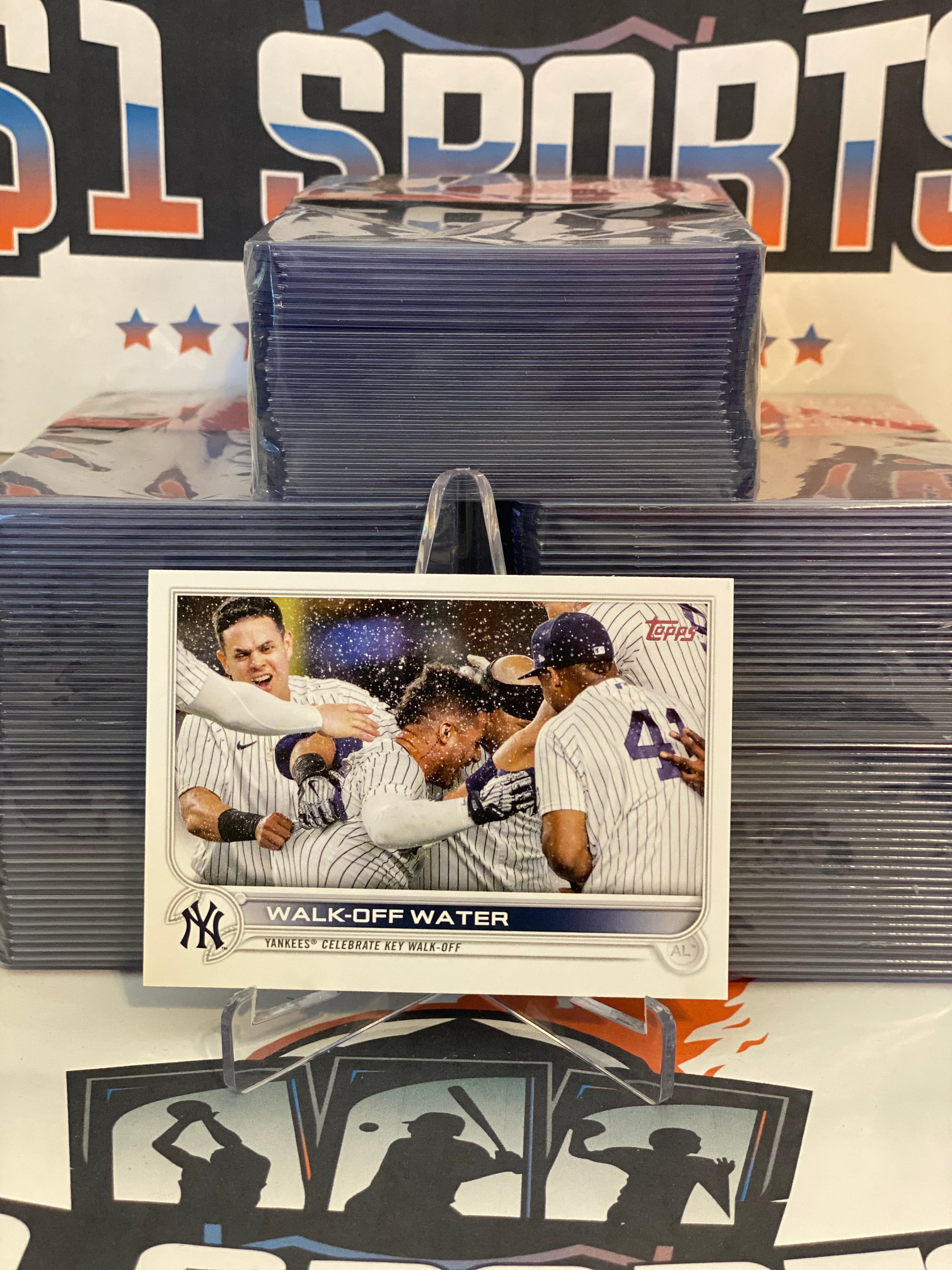 2022 Topps Walk-Off Water New York Yankees #119