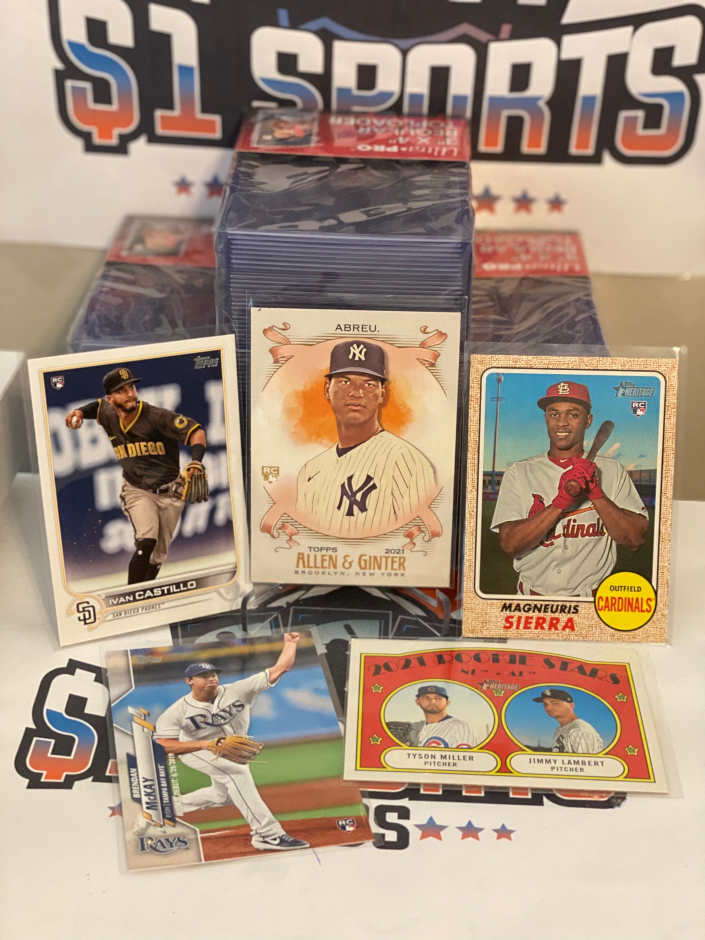Random MLB Baseball ⚾ Rookie Card 🔥 Mystery Stacks
