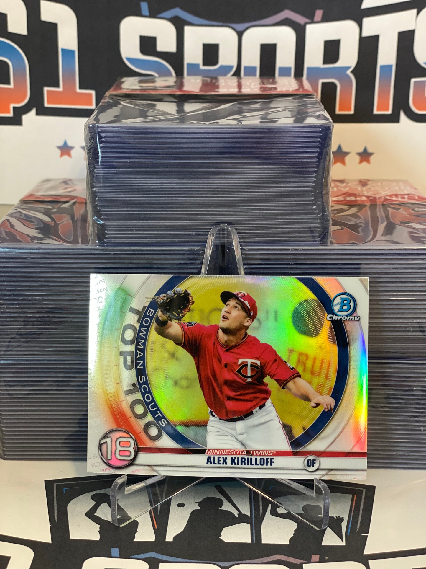2020 Bowman Chrome (Top 100) Alex Kirilloff #BTP-18