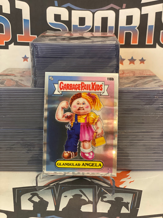 2020 Garbage Pail Kids Chrome Series 3 Glandular Angela #118b