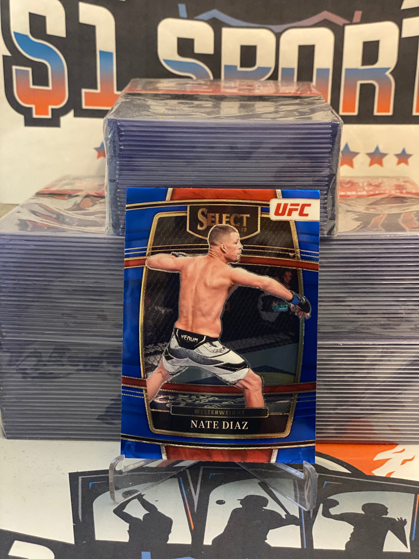 2022 Panini Select UFC Nate Diaz #54