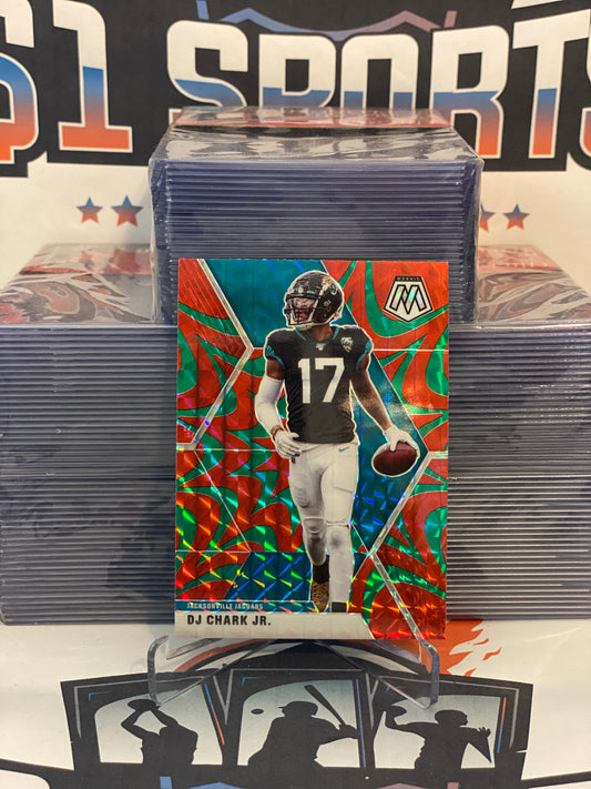 2020 Panini Mosaic (Reactive Green Prizm) DJ Chark Jr. #100