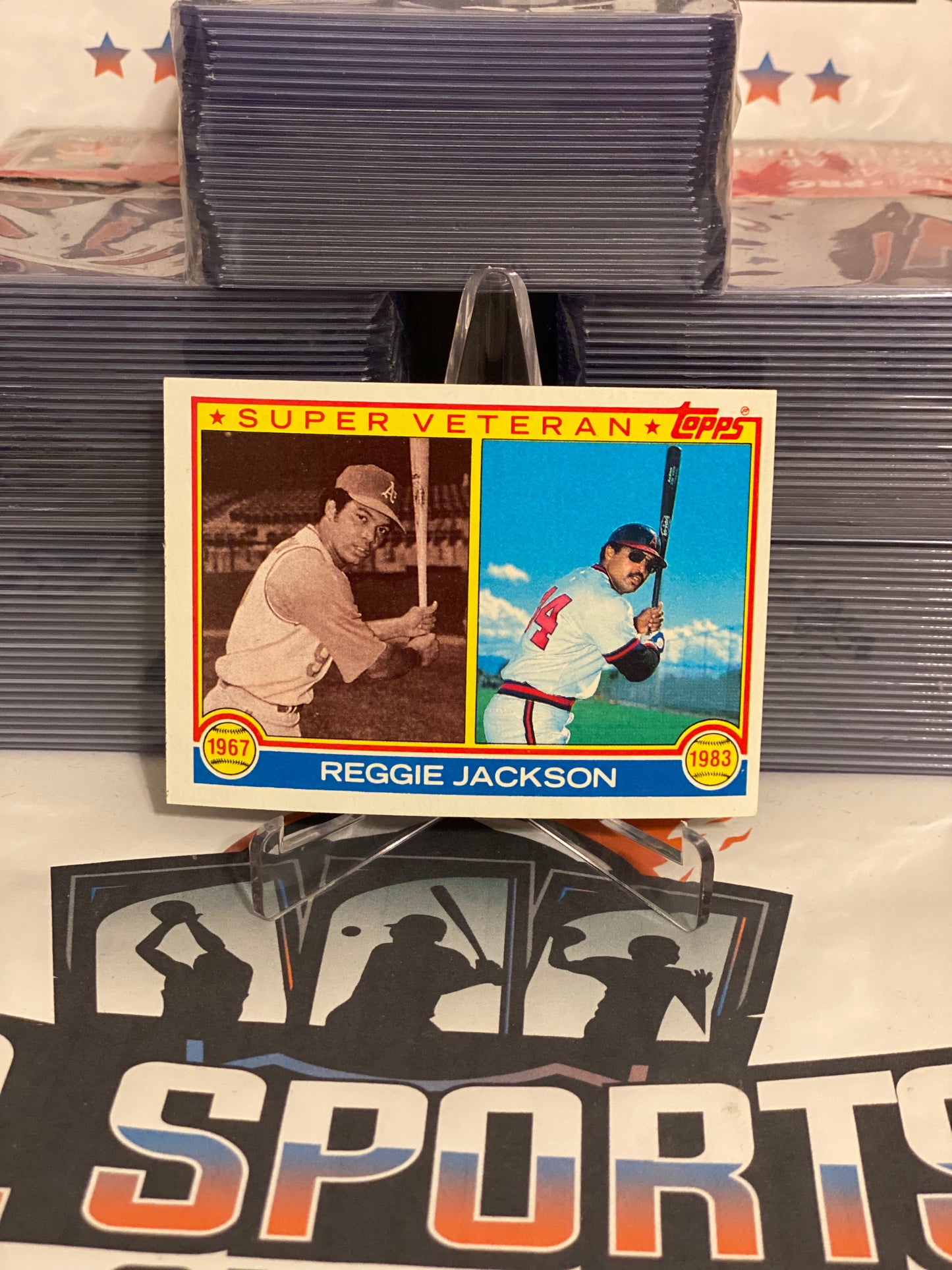 1983 Topps (Super Veteran) Reggie Jackson #501