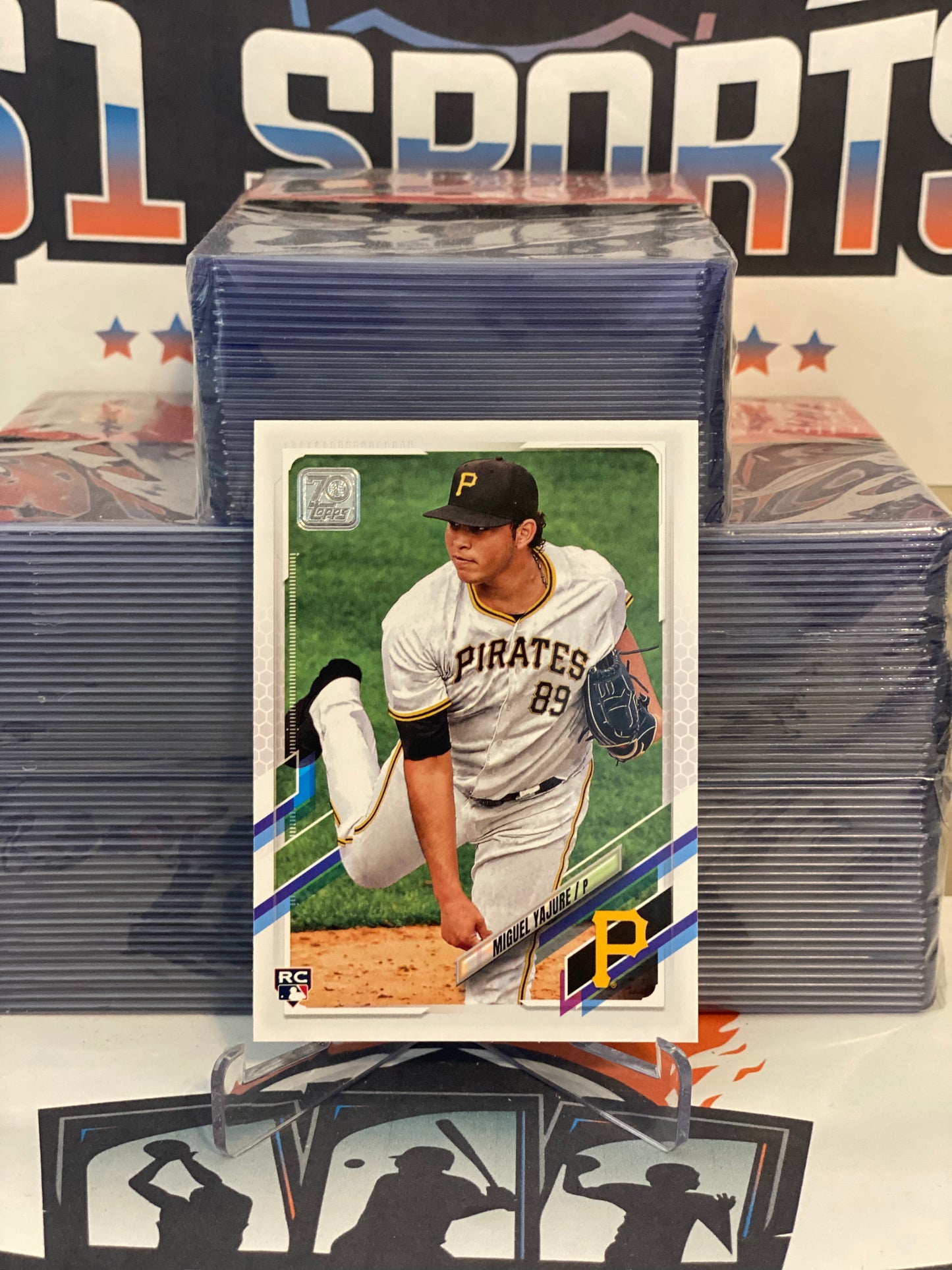 2021 Topps Miguel Yajure Rookie #612