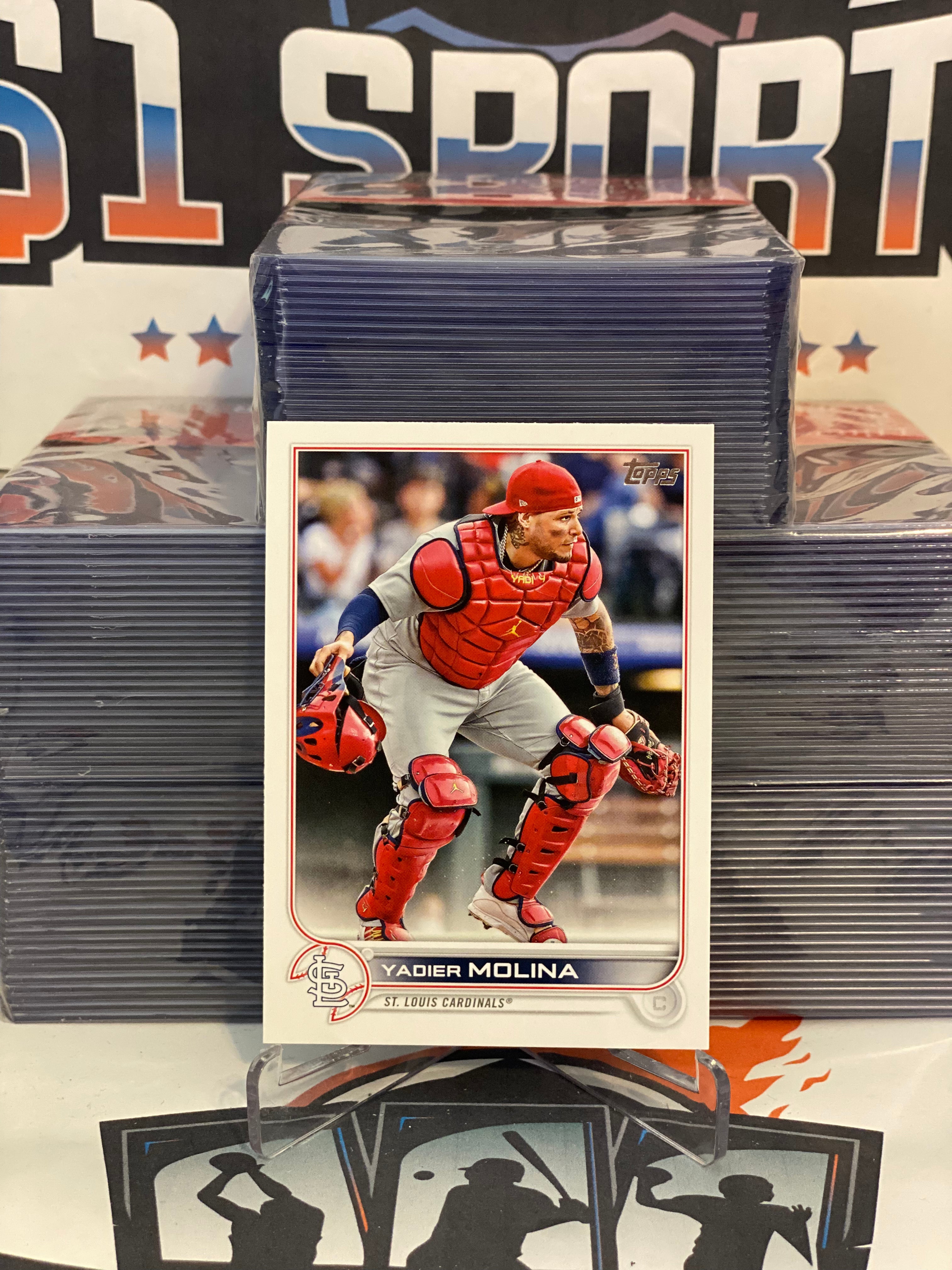 2022 Topps #205 Yadier Molina St. Louis Cardinals  