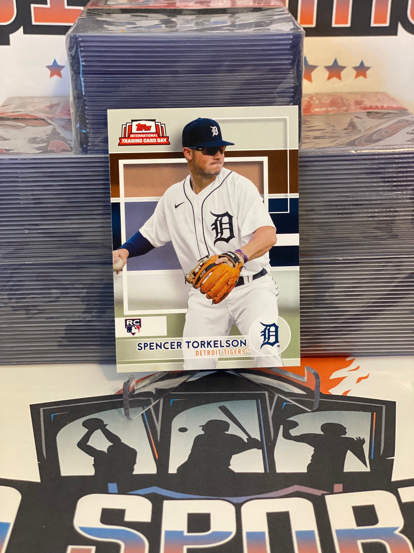 2022 Topps (National Trading Card Day) Spencer Torkelson Rookie #NTCD-11