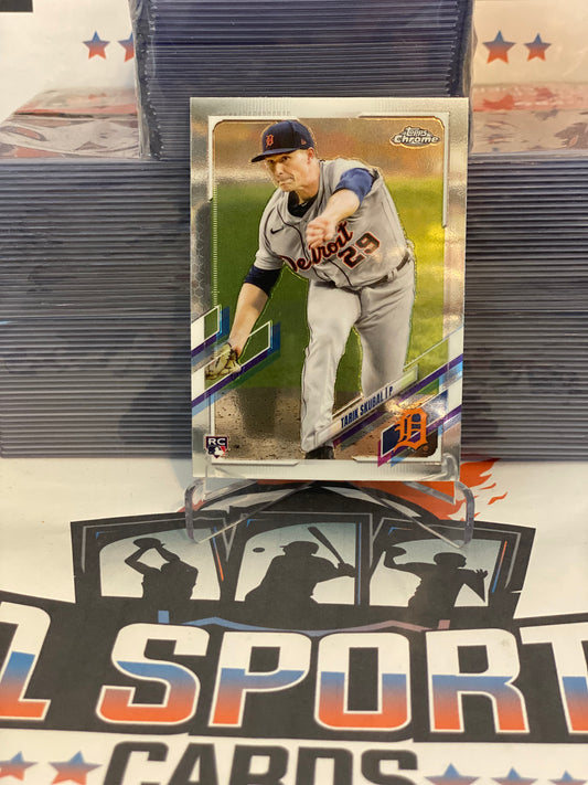2021 Topps Chrome Tarik Skubal Rookie #103