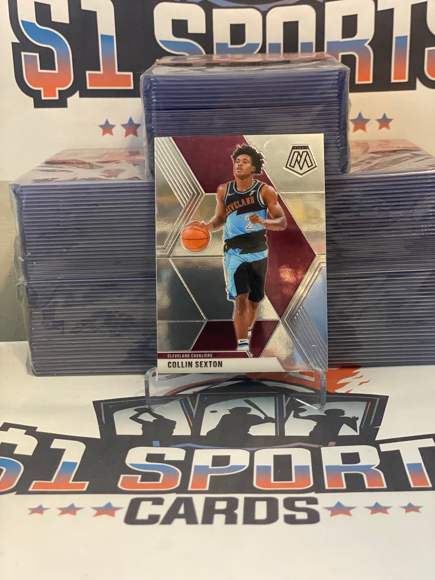 2019 Panini Mosaic (2nd Year) Collin Sexton #167