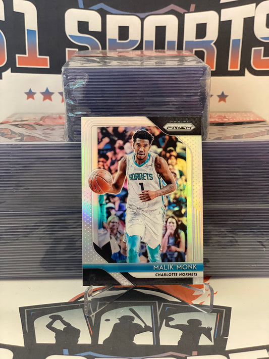 2018 Panini Prizm (Silver Prizm) Malik Monk #50