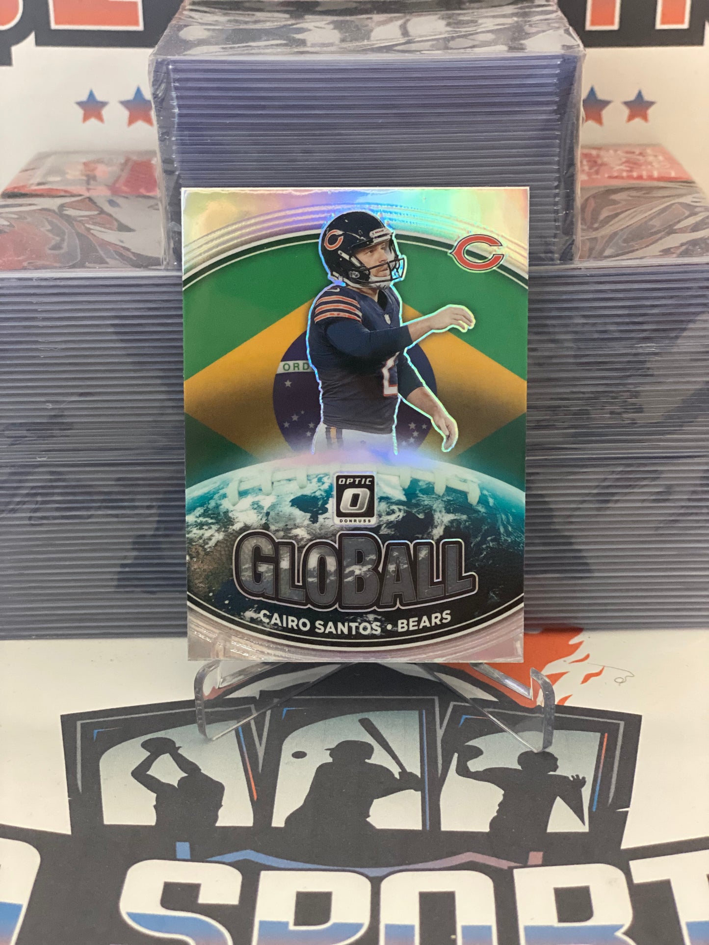 2021 Donruss Optic (Global, Prizm) Cairo Santos #GB-9