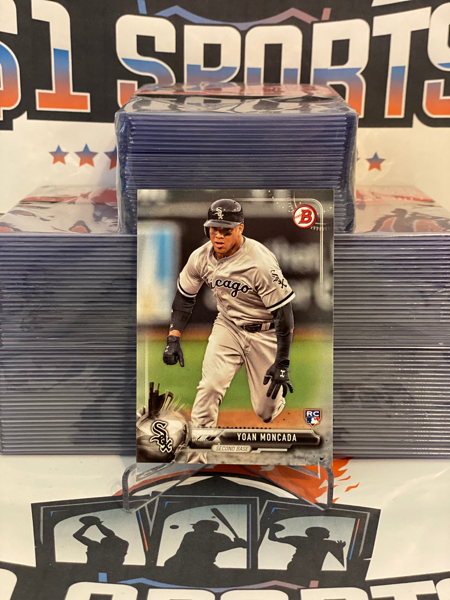 2017 Bowman Yoan Moncada Rookie #25
