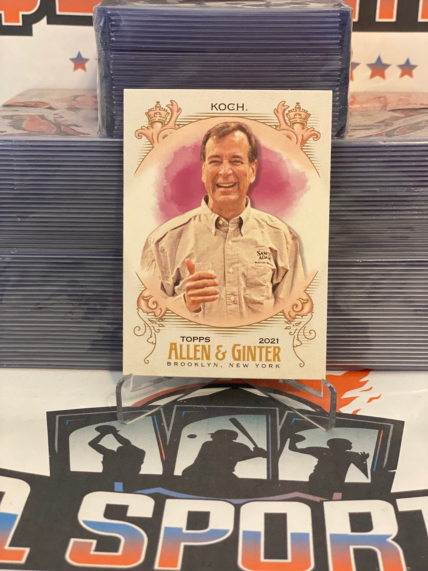 2021 Topps Allen & Ginter Jim Koch - Sam Adams Brewing #233