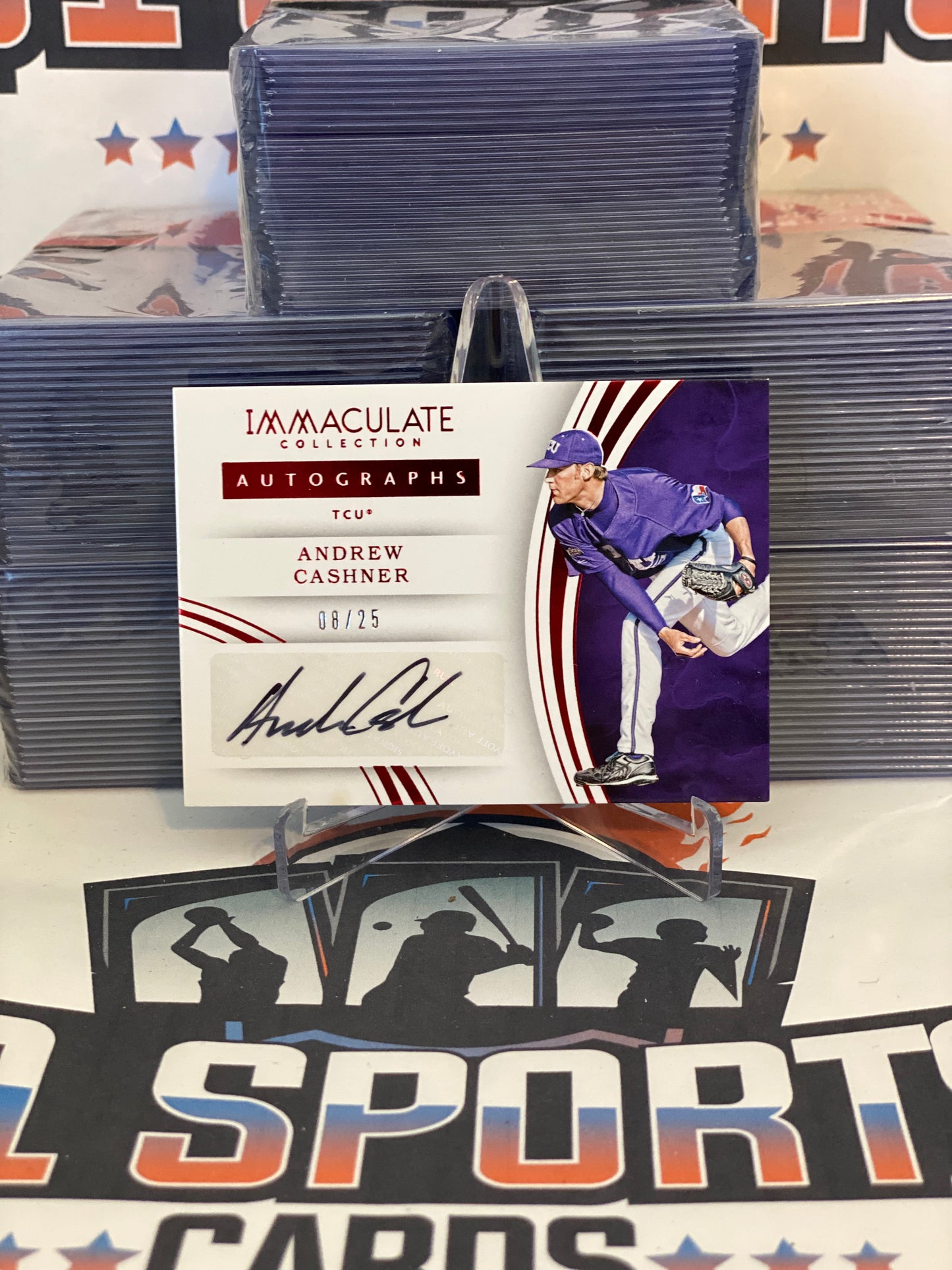 2016 Panini Immaculate (Autographs, 08/25) Andrew Cashner #42