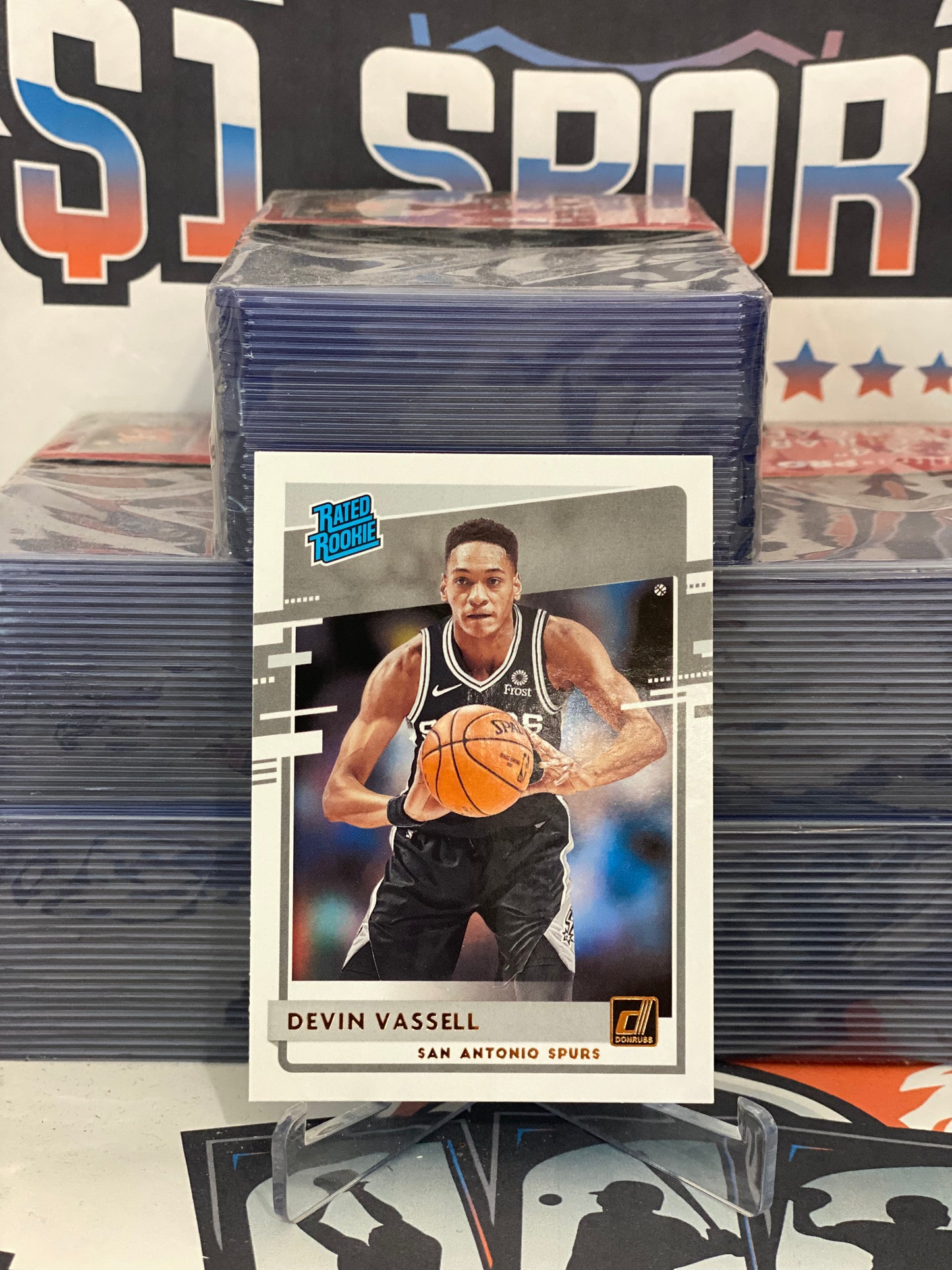 2020 Donruss (Rated Rookie) Devin Vassell #206