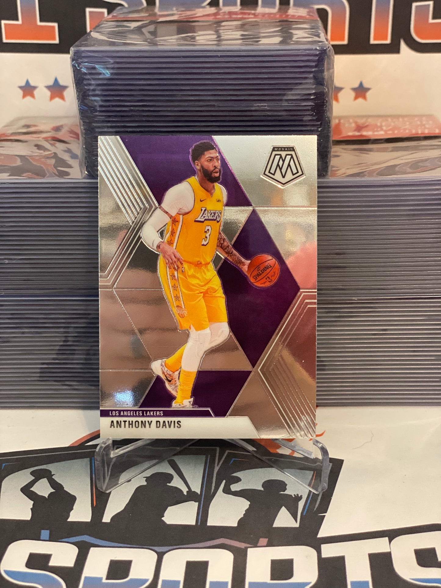 2019 Panini Mosaic Anthony Davis #18