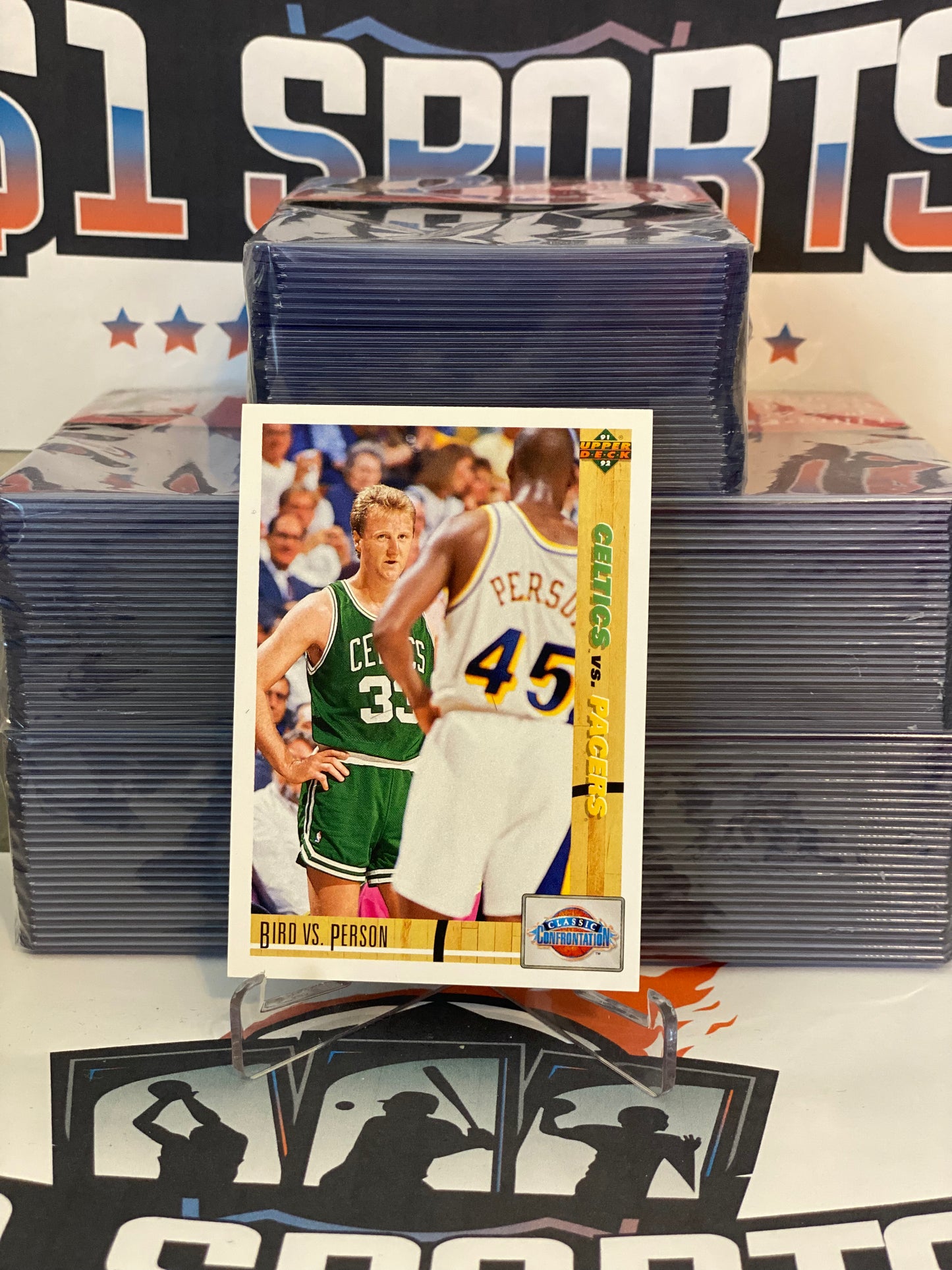 1991 Upper Deck (Classic Confrontation) Larry Bird #30