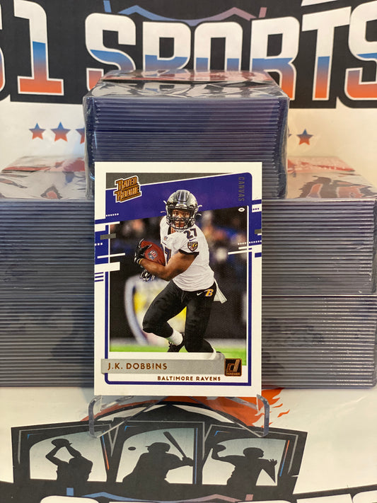 2020 Donruss (Canvas, Rated Rookie) J.K. Dobbins #311