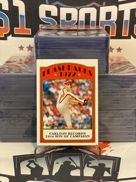 2021 Topps Heritage (1972 Flashback) Steve Carlton #BFB-SC