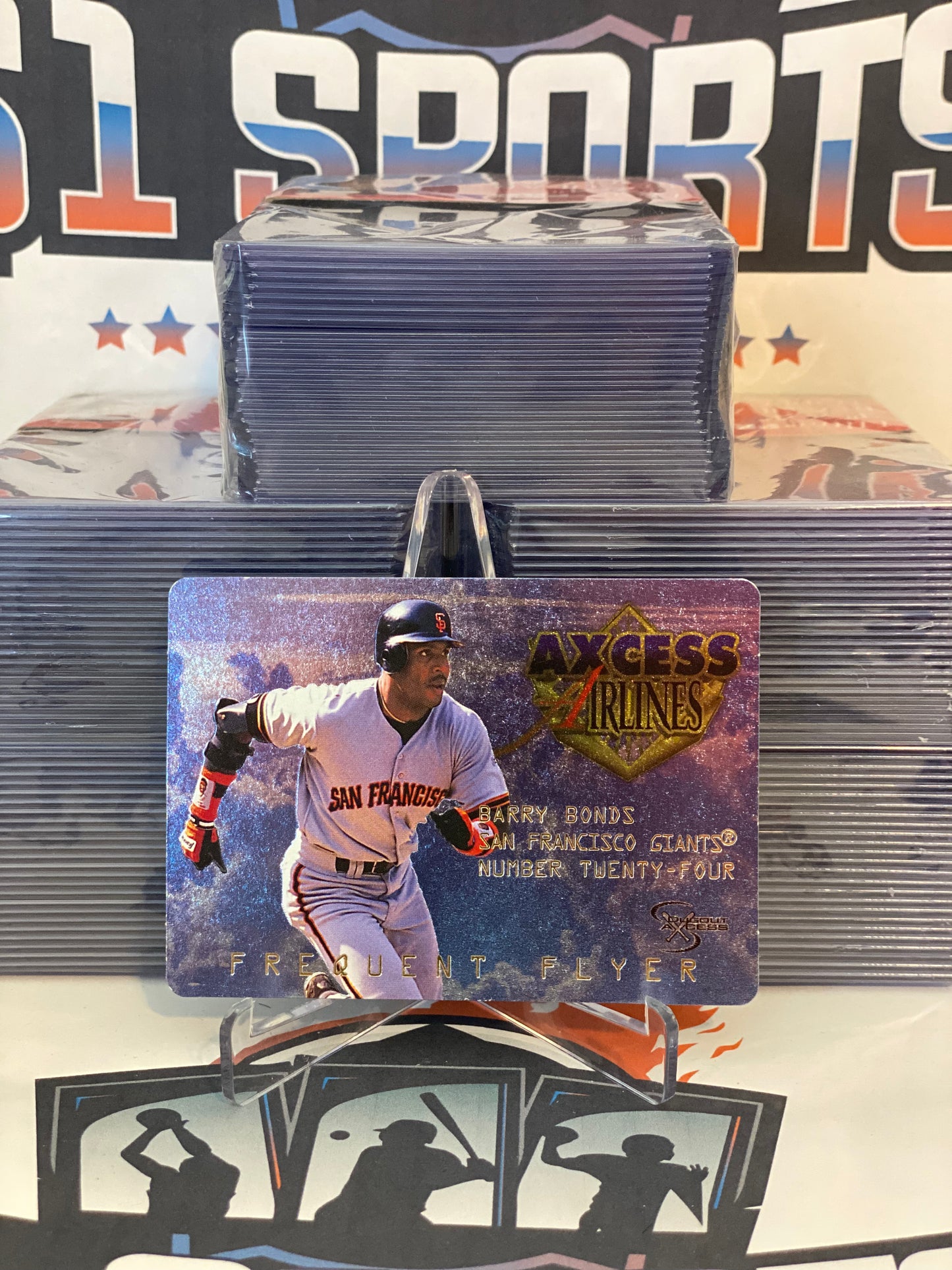 1996 Skybox (Frequent Flyer) Barry Bonds #FF7