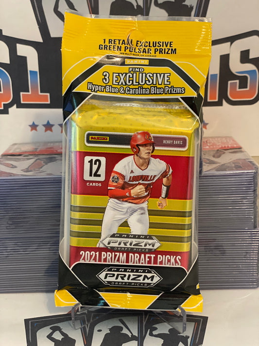2021 Panini Prizm MLB Baseball Draft Picks Cello Pack