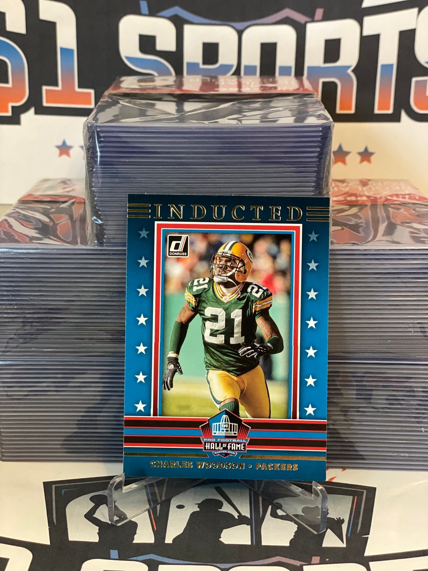 2021 Donruss (Inducted Hall of Fame) Charles Woodson #18
