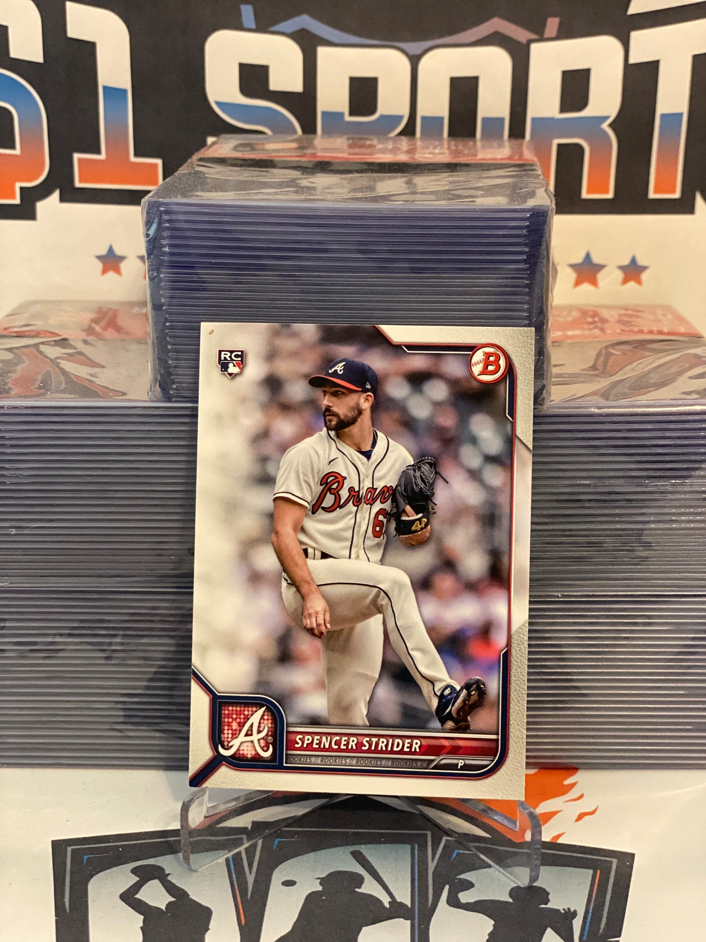 2022 Bowman Spencer Strider Rookie #41
