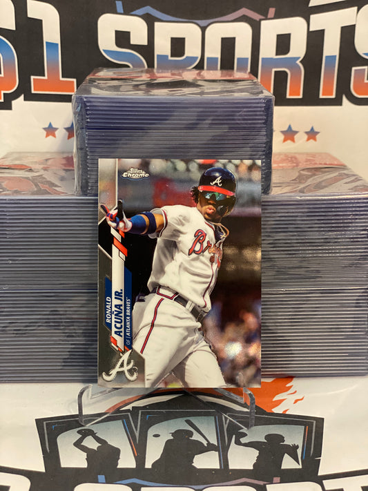 2020 Topps Chrome Ronald Acuna Jr. #112
