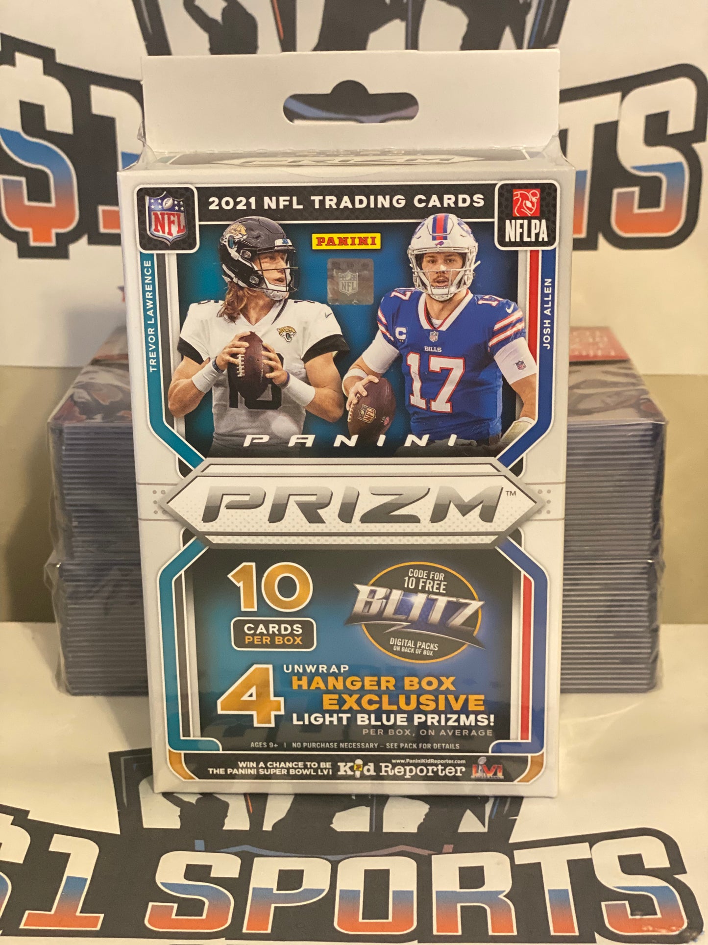 2021 Panini Prizm NFL Football Hanger Box