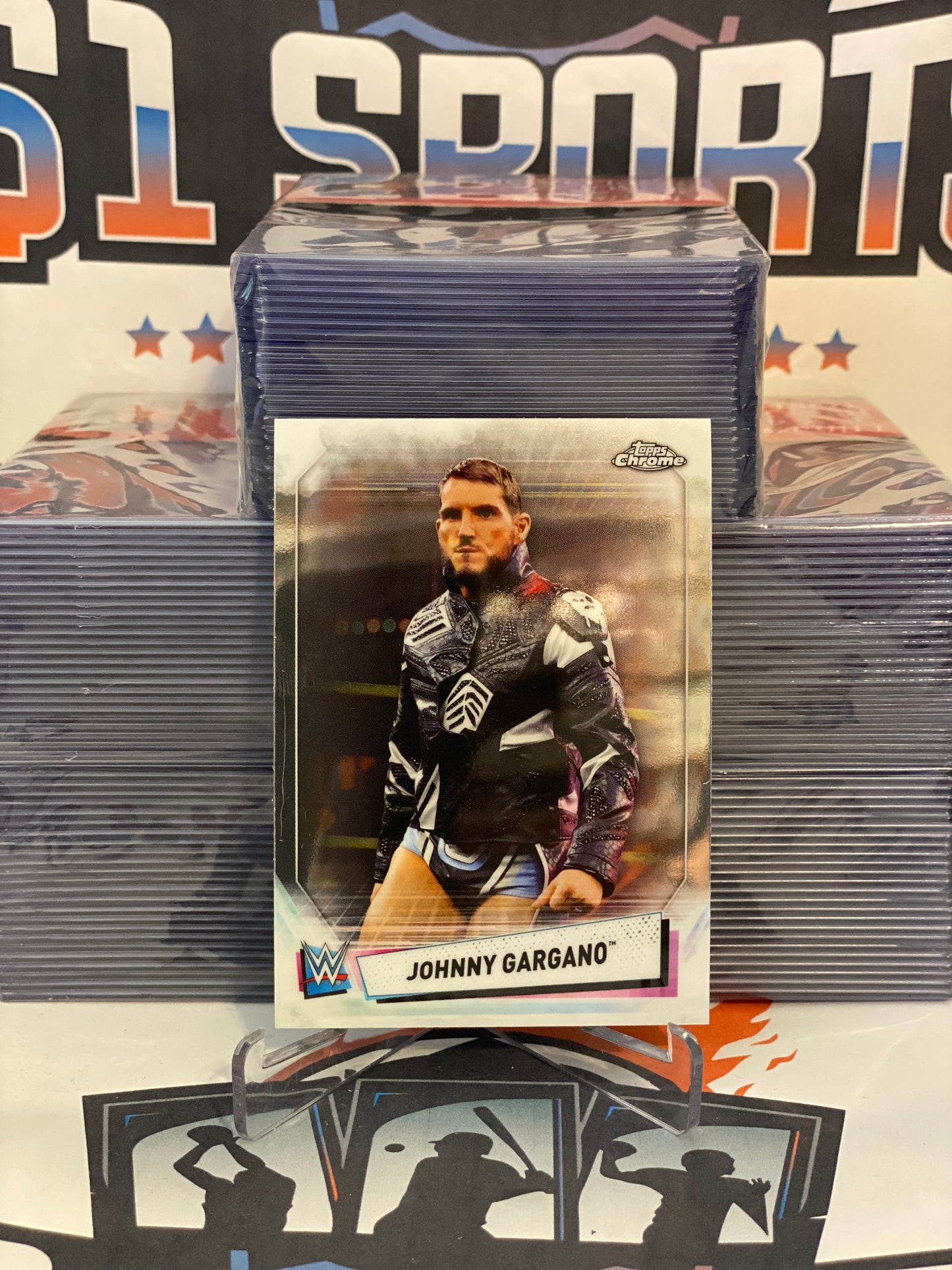 2021 Topps Chrome WWE Johnny Gargano #85
