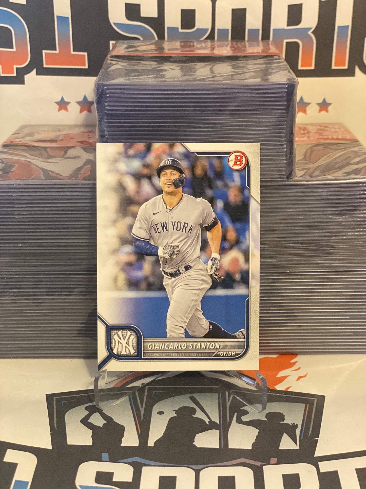 2022 Bowman Giancarlo Stanton #61