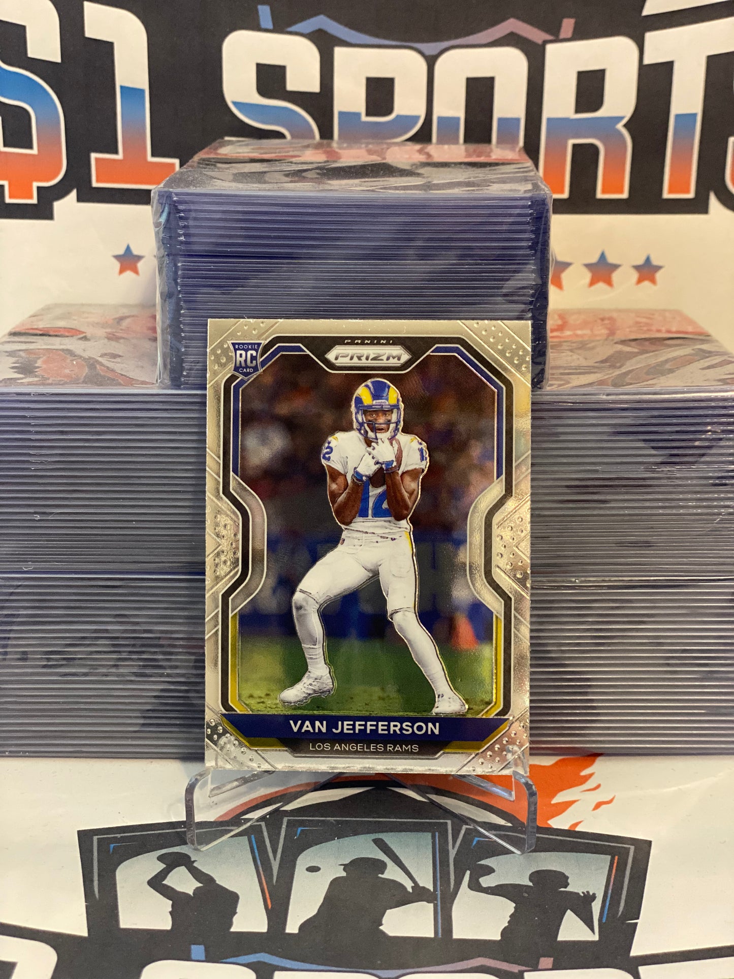 2020 Panini Prizm Van Jefferson Rookie #377
