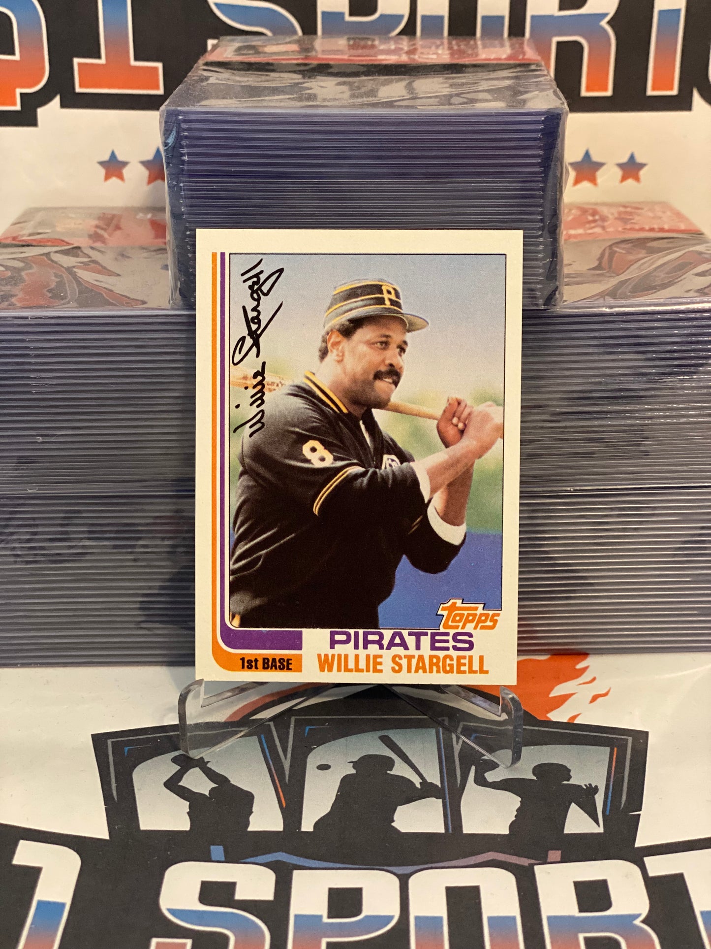 1982 Topps Willie Stargell #715