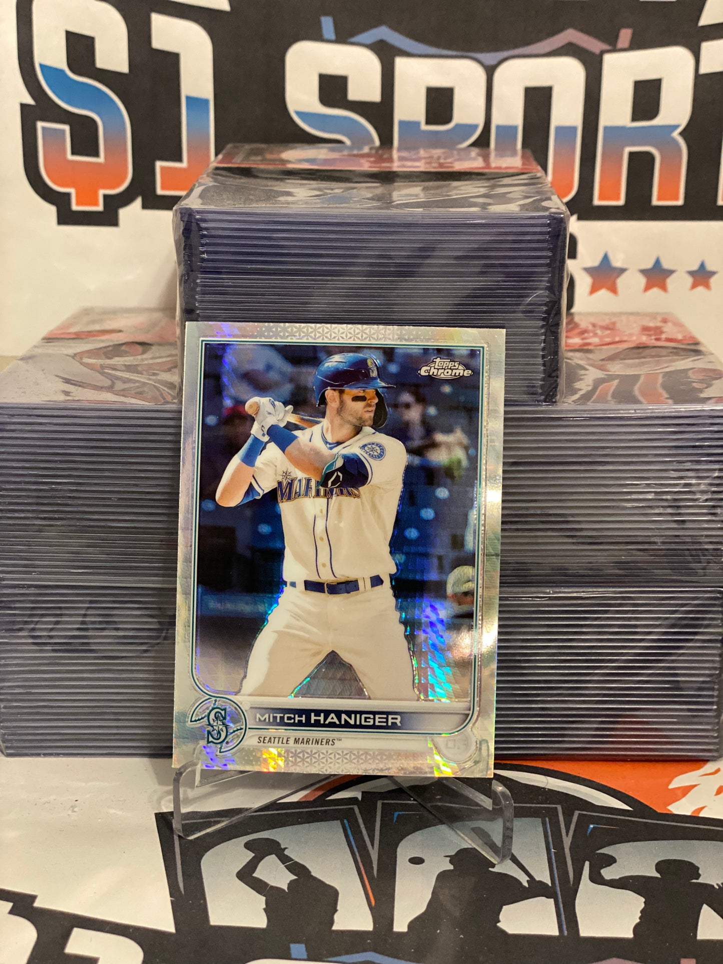 2022 Topps (Prism Refractor) Mitch Haniger #92