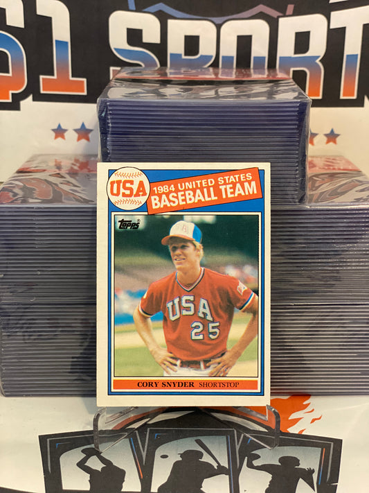 1984 Topps (USA Baseball Team) Cory Snyder #403