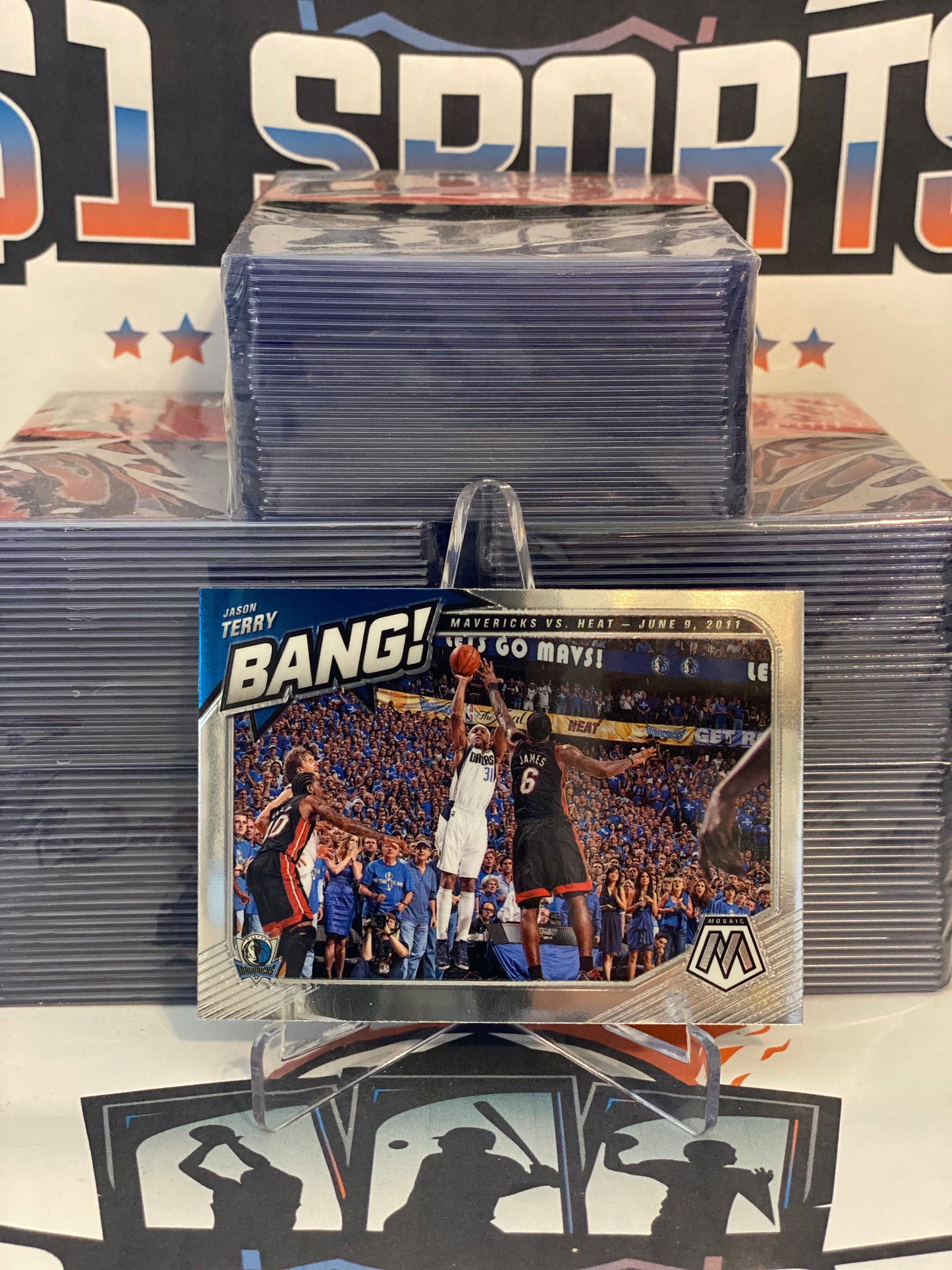 2020 Panini Mosaic (Bang!) Jason Terry #6