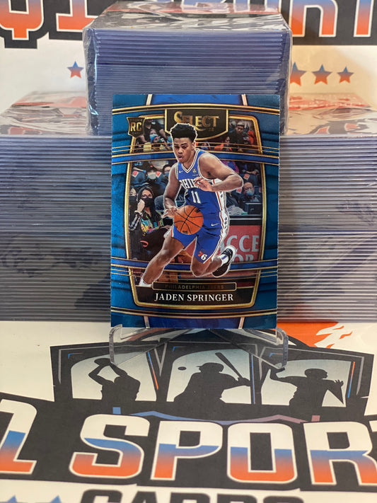 2021 Panini Select Jaden Springer Rookie #85