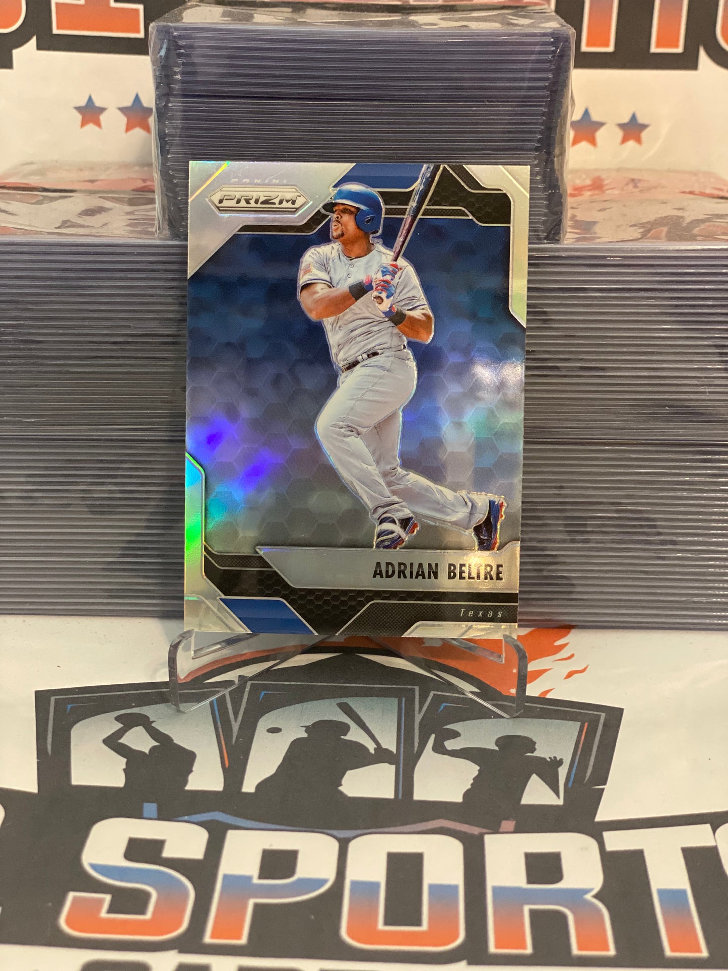2017 Panini Select (Silver Prizm) Adrian Beltre #48