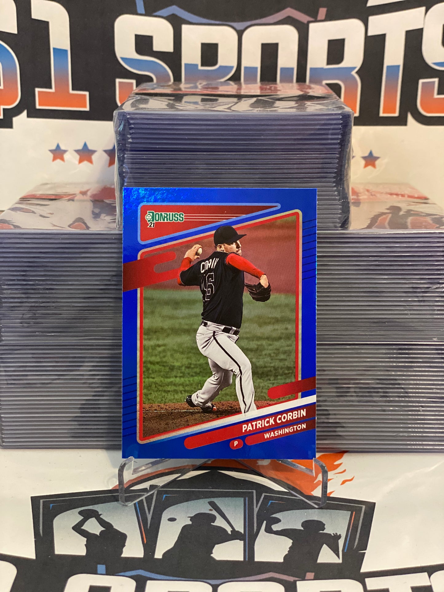 2021 Donruss (Blue) Patrick Corbin #160