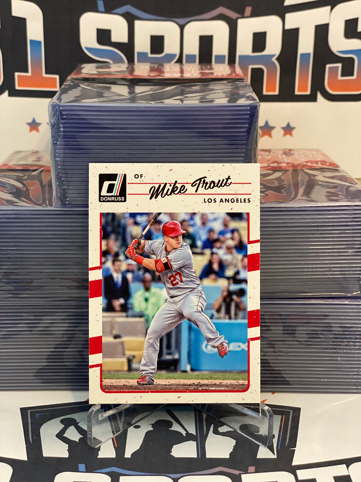 2017 Donruss Mike Trout #104