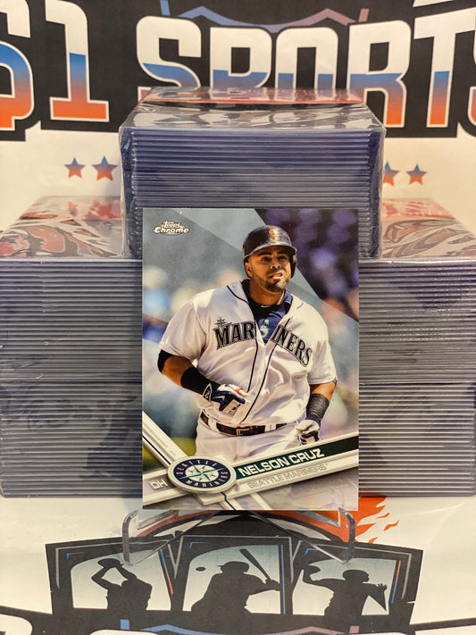 2017 Topps Chrome (Refractor) Nelson Cruz #133