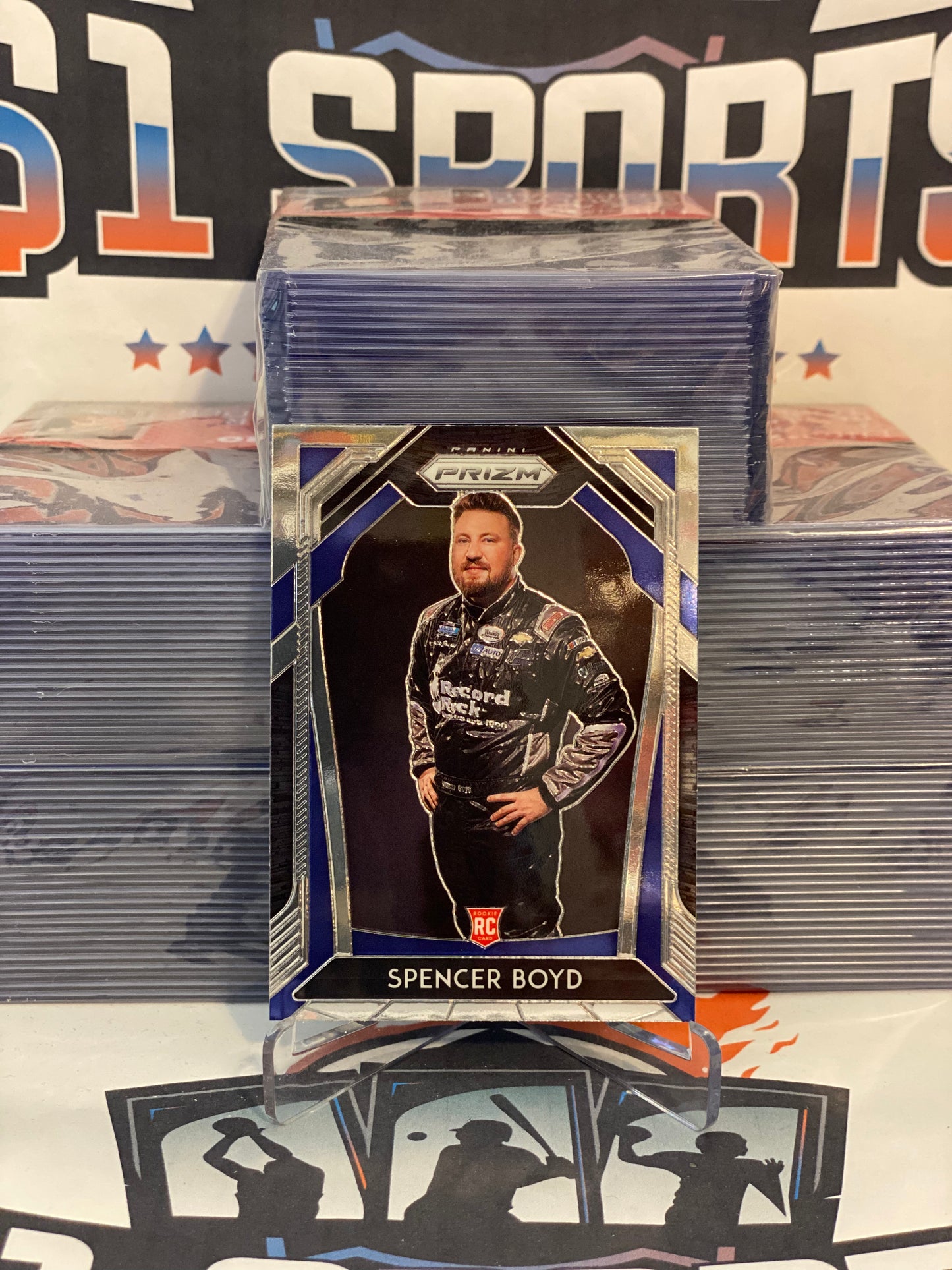 2020 Panini Prizm NASCAR Spencer Boyd Rookie #53