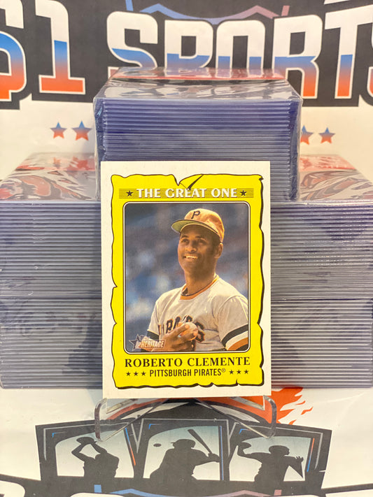 2021 Topps Heritage (The Great One) Roberto Clemente #GO-22