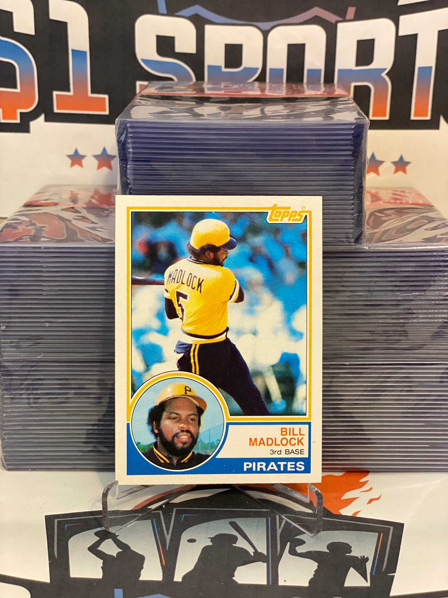 1983 Topps Bill Madlock #645