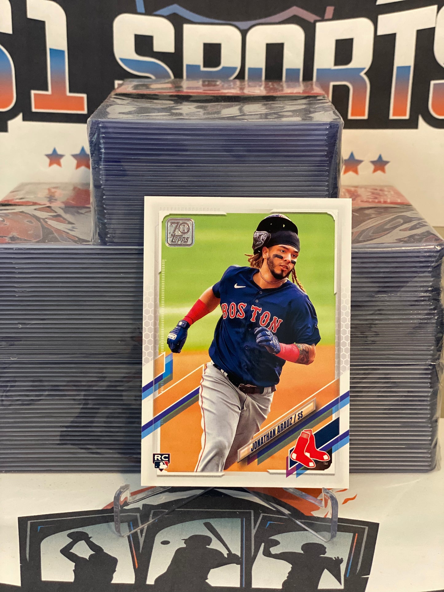 2021 Topps Jonathan Arauz Rookie #468