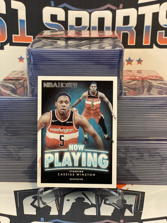 2020 NBA Hoops (Now Playing) Cassius Winston Rookie #SS-29