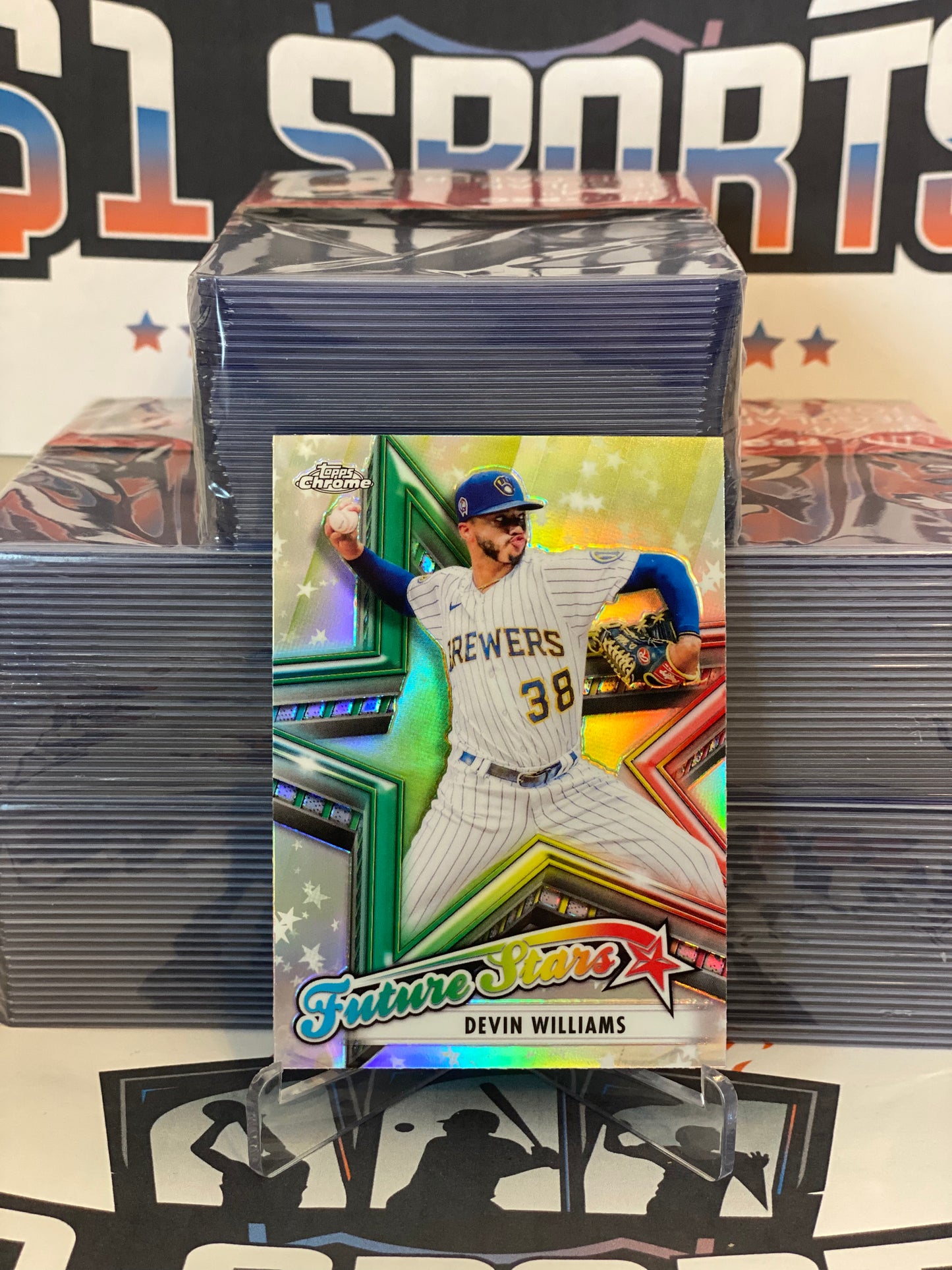 2021 Topps Chrome (Future Stars) Devin Williams #FS-10