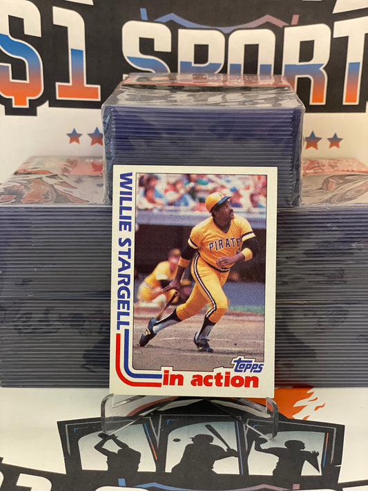 1982 Topps (In Action) Willie Stargell #716