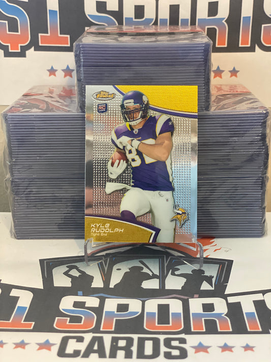 2011 Topps Finest Kyle Rudolph Rookie #92