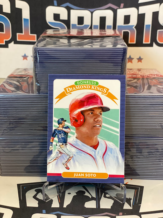 2020 Donruss (Diamond Kings) Juan Soto #23